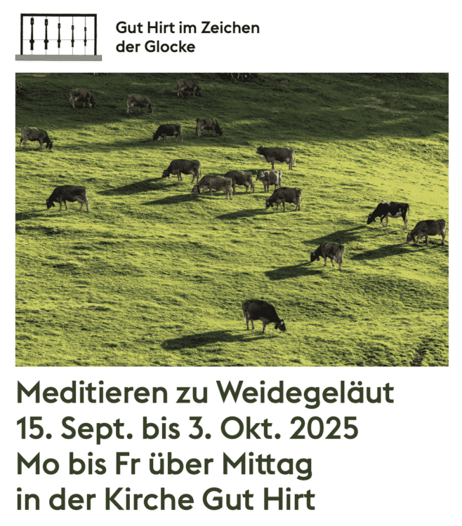 Meditieren zu Weidegeläut vom Zugerberg