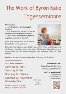 The Work nach Byron Katie – Tagesseminar