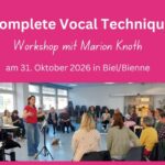 Complete Vocal Technique (CVT) – Workshop mit Marion Knoth