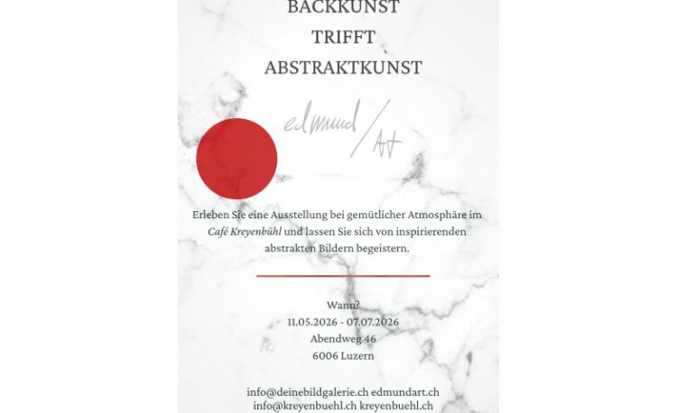 Backkunst trifft Abstraktkunst