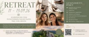 Einladung zu Yoga und Pilates Retreat