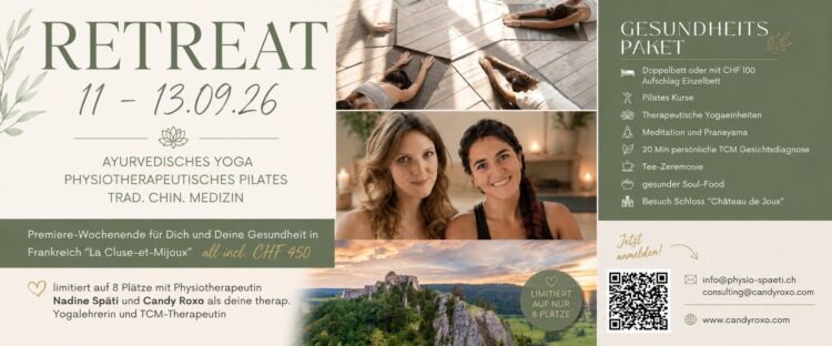 Einladung zu Yoga und Pilates Retreat