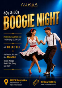 Boogie Night, tanzen zum 50s & 60s Sound