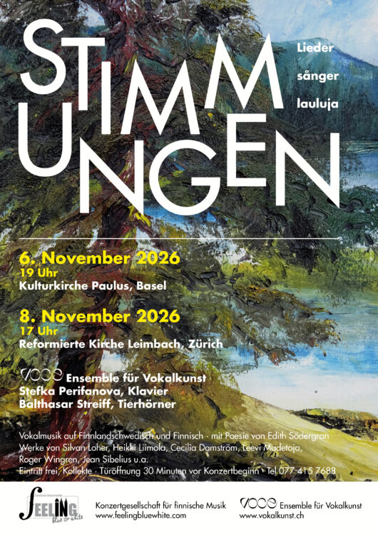 Konzertflyer Stimmungen November 2026