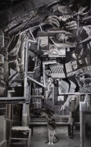 Sabine Hertig (*1982) Untitled, 2025 Analoge Collage auf Papier 28 x 18 cm Courtesy die Künstlerin